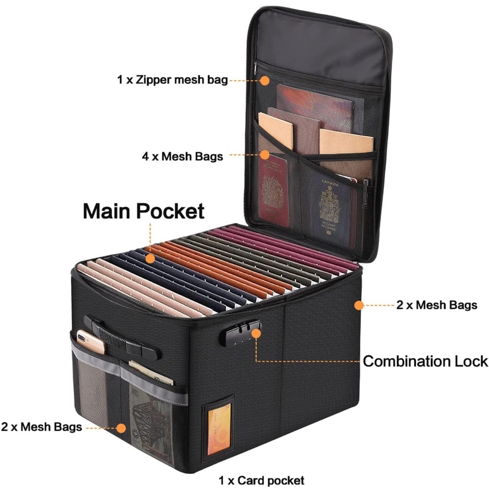Fireproof File Storage Box